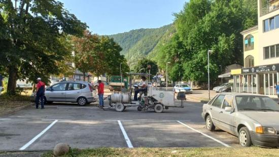parking iscrtavanje
